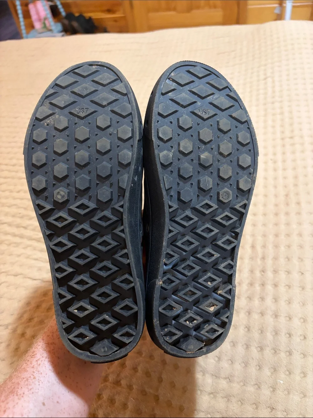 Vans Black Vented Slip-On Loafers